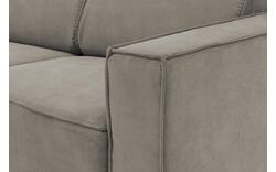 Goossens hoekbank hercules grijs microvezel - 8235122-goossens-hercules-bank-microvezel-grijs-01