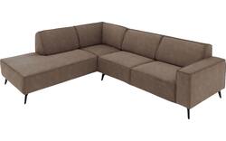 Goossens hoekbank hercules bruin microvezel - 8235123-goossens-hercules-bank-microvezel-bruin-01