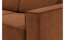 Goossens hoekbank hercules bruin microvezel - 8235124-goossens-hercules-bank-microvezel-bruin-01