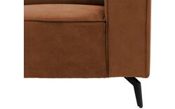Goossens hoekbank hercules bruin microvezel - 8235132-goossens-hercules-bank-microvezel-bruin-01