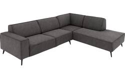 Goossens hoekbank hercules grijs microvezel - 8235133-goossens-hercules-bank-microvezel-grijs-01