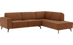 Goossens hoekbank hercules bruin microvezel - 8235136-goossens-hercules-bank-microvezel-bruin-01