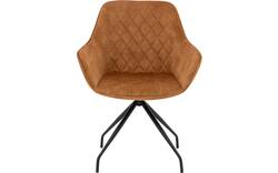 Goossens basic eetkamerstoel ebi geel stof - 8235240-goossens-basic-ebi-eetkamerstoel-stof-geel-01