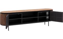 Goossens tv meubel adel bruin teak - 8235523-goossens-adel-tv-meubel-teak-bruin-01