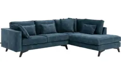 Goossens hoekbank chambre blauw stof - 8235555-goossens-chambre-bank-stof-blauw-01