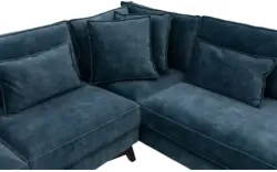 Goossens hoekbank chambre blauw stof - 8235555-goossens-chambre-bank-stof-blauw-01