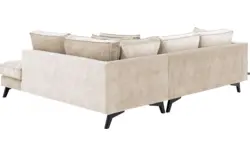Goossens hoekbank chambre beige stof - 8235556-goossens-chambre-bank-stof-bruin-01