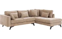 Goossens hoekbank chambre bruin stof - 8235557-goossens-chambre-bank-stof-bruin-01