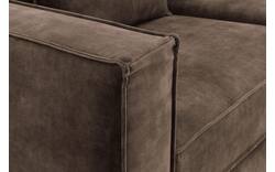 Goossens hoekbank chambre bruin stof - 8235558-goossens-chambre-bank-stof-bruin-01