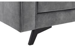 Goossens hoekbank chambre grijs stof - 8235567-goossens-chambre-bank-stof-grijs-01