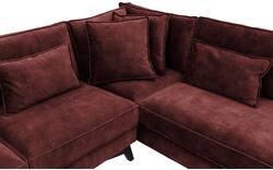 Goossens hoekbank chambre rood stof - 8235572-goossens-chambre-bank-stof-rood-01
