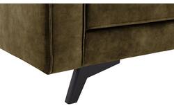 Goossens hoekbank chambre groen stof - 8235574-goossens-chambre-bank-stof-groen-01