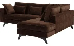 Goossens hoekbank chambre bruin stof - 8235576-goossens-chambre-bank-stof-bruin-01