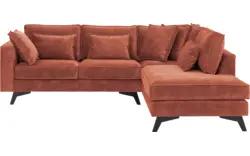 Goossens hoekbank chambre roze stof - 8235579-goossens-chambre-bank-stof-roze-01