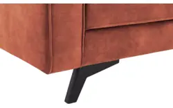 Goossens hoekbank chambre roze stof - 8235579-goossens-chambre-bank-stof-roze-01