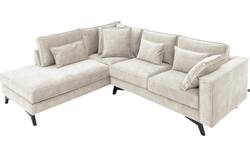 Goossens hoekbank chambre bruin stof - 8235584-goossens-chambre-bank-stof-bruin-01