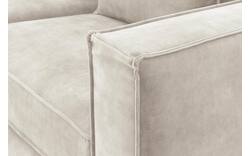 Goossens hoekbank chambre bruin stof - 8235584-goossens-chambre-bank-stof-bruin-01