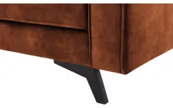 Goossens hoekbank chambre bruin stof - 8235585-goossens-chambre-bank-stof-bruin-01