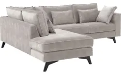 Goossens hoekbank chambre grijs stof - 8235591-goossens-chambre-bank-stof-grijs-01