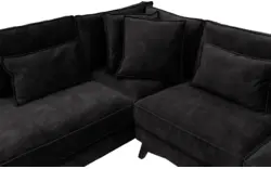 Goossens hoekbank chambre grijs stof - 8235600-goossens-chambre-bank-stof-grijs-01