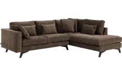 Goossens hoekbank chambre bruin stof - 8235608-goossens-chambre-bank-stof-bruin-01