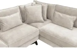Goossens hoekbank chambre bruin stof - 8235609-goossens-chambre-bank-stof-bruin-01
