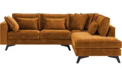 Goossens hoekbank chambre geel stof - 8235611-goossens-chambre-bank-stof-geel-01