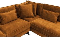 Goossens hoekbank chambre geel stof - 8235611-goossens-chambre-bank-stof-geel-01