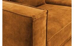 Goossens hoekbank chambre geel stof - 8235611-goossens-chambre-bank-stof-geel-01
