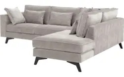 Goossens hoekbank chambre grijs stof - 8235616-goossens-chambre-bank-stof-grijs-01