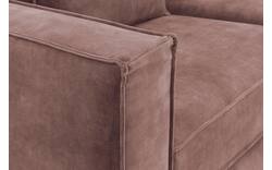 Goossens hoekbank chambre roze stof - 8235618-goossens-chambre-bank-stof-roze-01