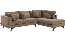 Goossens hoekbank chambre bruin stof - 8235619-goossens-chambre-bank-stof-bruin-01