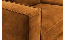 Goossens hoekbank chambre bruin stof - 8235620-goossens-chambre-bank-stof-bruin-01
