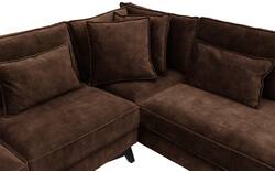Goossens hoekbank chambre bruin stof - 8235626-goossens-chambre-bank-stof-bruin-01