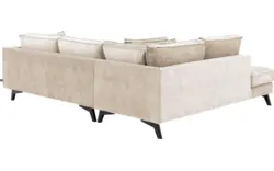 Goossens hoekbank chambre beige stof - 8235631-goossens-chambre-bank-stof-bruin-01
