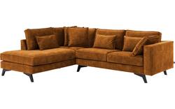 Goossens hoekbank chambre bruin stof - 8235645-goossens-chambre-bank-stof-bruin-02