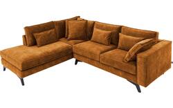 Goossens hoekbank chambre bruin stof - 8235645-goossens-chambre-bank-stof-bruin-01