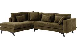 Goossens hoekbank chambre groen stof - 8235649-goossens-chambre-bank-stof-groen-02