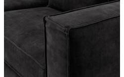 Goossens hoekbank chambre grijs stof - 8235650-goossens-chambre-bank-stof-grijs-01