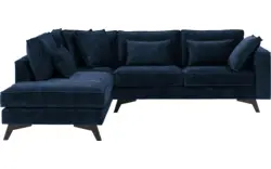 Goossens hoekbank chambre blauw stof - 8235653-goossens-chambre-bank-stof-blauw-01