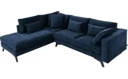 Goossens hoekbank chambre blauw stof - 8235653-goossens-chambre-bank-stof-blauw-01