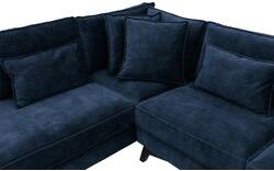 Goossens hoekbank chambre blauw stof - 8235653-goossens-chambre-bank-stof-blauw-01