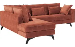 Goossens hoekbank chambre roze stof - 8235654-goossens-chambre-bank-stof-roze-01