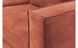 Goossens hoekbank chambre roze stof - 8235654-goossens-chambre-bank-stof-roze-01