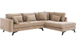 Goossens hoekbank chambre bruin stof - 8235657-goossens-chambre-bank-stof-bruin-01