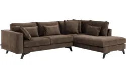 Goossens hoekbank chambre bruin stof - 8235658-goossens-chambre-bank-stof-bruin-01