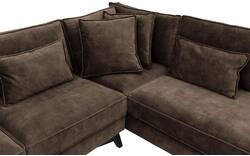 Goossens hoekbank chambre bruin stof - 8235658-goossens-chambre-bank-stof-bruin-01