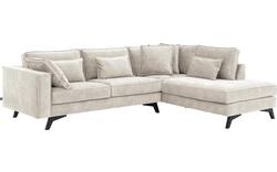 Goossens hoekbank chambre bruin stof - 8235659-goossens-chambre-bank-stof-bruin-01