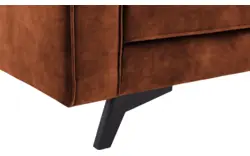 Goossens hoekbank chambre bruin stof - 8235660-goossens-chambre-bank-stof-bruin-01