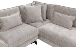 Goossens hoekbank chambre grijs stof - 8235666-goossens-chambre-bank-stof-grijs-01